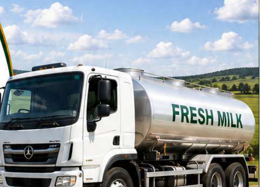 Rhylo milk tanker image from company profile PDF